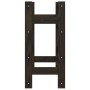 Wine rack for 16 bottles solid black pine wood by , Wine racks - Ref: Foro24-373400, Price: 33,57 €, Discount: %