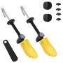 Shoe stretchers with yellow plastic last EU 34-37 by , Shoe lasts and stretchers - Ref: Foro24-155244, Price: 26,73 €, Discou...