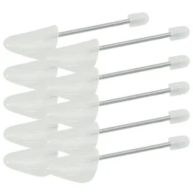 Shoe trees 5 pairs white plastic EU 38-44 by , Shoe lasts and stretchers - Ref: Foro24-155250, Price: 17,65 €, Discount: %