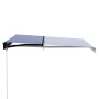 Manuell einziehbare Markise mit blauer und weißer LED 350x250 cm von , Markisen - Ref: Foro24-3055224, Preis: 417,72 €, Rabat...
