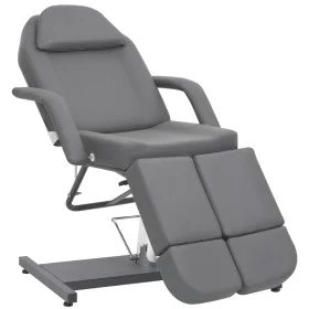 Sessel für den Schönheitssalon, graues Kunstleder, 180 x 62 x 78 cm von , Massagesessel - Ref: Foro24-110269, Preis: 518,81 €...