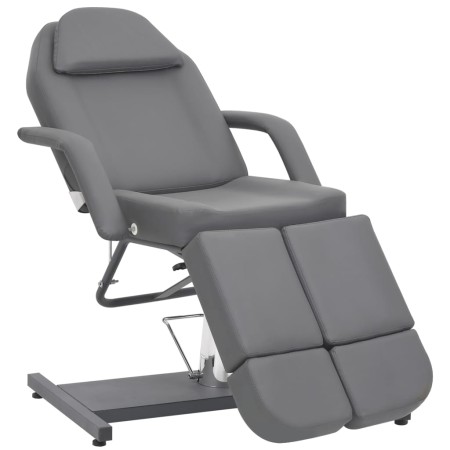 Sessel für den Schönheitssalon, graues Kunstleder, 180 x 62 x 78 cm von , Massagesessel - Ref: Foro24-110269, Preis: 528,87 €...