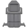 Sillón de salón de belleza cuero sintético gris 180x62x78 cm de , Sillones de masaje - Ref: Foro24-110269, Precio: 518,78 €, ...