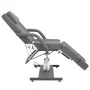 Sillón de salón de belleza cuero sintético gris 180x62x78 cm de , Sillones de masaje - Ref: Foro24-110269, Precio: 518,78 €, ...