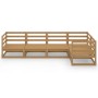 Garden furniture 5 pieces honey brown solid pine wood by , Garden sets - Ref: Foro24-3075557, Price: 316,26 €, Discount: %