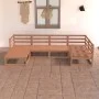 Muebles de jardín 6 piezas marrón miel madera maciza de pino de , Conjuntos de jardín - Ref: Foro24-3075687, Precio: 391,37 €...