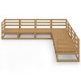 Gartenmöbel 7-teilig honigbraunes massives Kiefernholz von , Gartensets - Ref: Foro24-3075827, Preis: 446,38 €, Rabatt: %