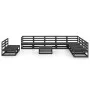 Gartenmöbel-Set 11-teilig, schwarzes massives Kiefernholz von , Gartensets - Ref: Foro24-3075873, Preis: 814,37 €, Rabatt: %