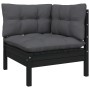 Gartenmöbel 8-teilig mit anthrazitfarbenen Kiefernholzkissen von , Gartensets - Ref: Foro24-3096062, Preis: 766,87 €, Rabatt: %