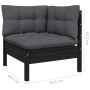 Gartenmöbel 8-teilig mit anthrazitfarbenen Kiefernholzkissen von , Gartensets - Ref: Foro24-3096062, Preis: 766,87 €, Rabatt: %