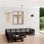 Gartenmöbel-Set 12-teilig aus massivem Kiefernholz von , Gartensets - Ref: Foro24-3076053, Preis: 905,96 €, Rabatt: %