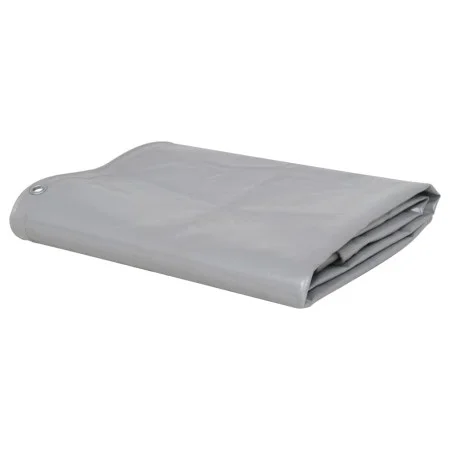Leinwand 650 g/m² 4x7 m grau von vidaXL, Wasserdichte Planen - Ref: Foro24-43816, Preis: 132,30 €, Rabatt: %