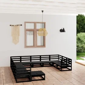 Gartenmöbel-Set 12-teilig aus massivem Kiefernholz von , Gartensets - Ref: Foro24-3076058, Preis: 897,69 €, Rabatt: %