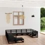 Juego de muebles de jardín 12 piezas madera maciza de pino de , Conjuntos de jardín - Ref: Foro24-3076058, Precio: 897,69 €, ...