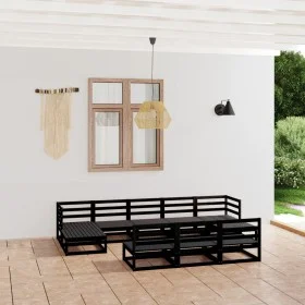 Juego de muebles de jardín 10 piezas madera maciza de pino de , Conjuntos de jardín - Ref: Foro24-3076098, Precio: 678,29 €, ...