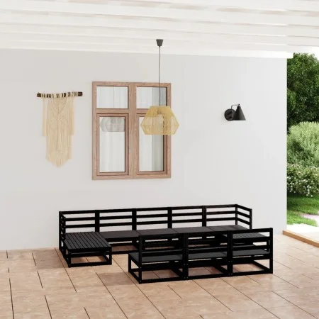 Juego de muebles de jardín 10 piezas madera maciza de pino de , Conjuntos de jardín - Ref: Foro24-3076098, Precio: 678,29 €, ...