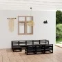 Juego de muebles de jardín 10 piezas madera maciza de pino de , Conjuntos de jardín - Ref: Foro24-3076098, Precio: 678,29 €, ...