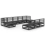 Juego de muebles de jardín 10 piezas madera maciza de pino de , Conjuntos de jardín - Ref: Foro24-3076098, Precio: 678,29 €, ...