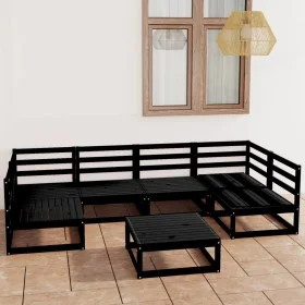 Garden furniture set 7 pieces solid pine wood by , Garden sets - Ref: Foro24-3076128, Price: 488,90 €, Discount: %