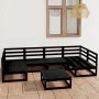 Gartenmöbel-Set 7-teilig aus massivem Kiefernholz von , Gartensets - Ref: Foro24-3076128, Preis: 488,90 €, Rabatt: %