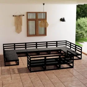Gartenmöbel-Set 13-teilig aus massivem Kiefernholz von , Gartensets - Ref: Foro24-3076233, Preis: 945,66 €, Rabatt: %