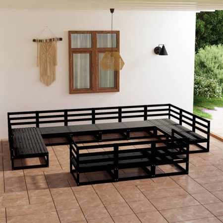 Gartenmöbel-Set 13-teilig aus massivem Kiefernholz von , Gartensets - Ref: Foro24-3076233, Preis: 959,20 €, Rabatt: %
