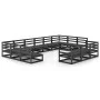 Juego de muebles de jardín 13 piezas madera maciza de pino de , Conjuntos de jardín - Ref: Foro24-3076233, Precio: 945,66 €, ...