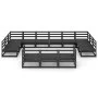 Juego de muebles de jardín 13 piezas madera maciza de pino de , Conjuntos de jardín - Ref: Foro24-3076233, Precio: 945,66 €, ...