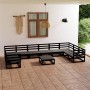 Gartenmöbel-Set 11-teilig aus massivem Kiefernholz von , Gartensets - Ref: Foro24-3076278, Preis: 828,26 €, Rabatt: %