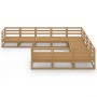 Juego de muebles de jardín 10 piezas madera maciza de pino de , Conjuntos de jardín - Ref: Foro24-3075997, Precio: 705,99 €