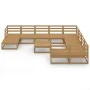 Gartenmöbel-Set 11-teilig aus massivem Kiefernholz von , Gartensets - Ref: Foro24-3076032, Preis: 764,78 €, Rabatt: %