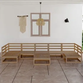 Gartenmöbel-Set 8-teilig aus massivem Kiefernholz von , Gartensets - Ref: Foro24-3076137, Preis: 545,84 €, Rabatt: %