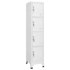 Locker cabinet with 4 compartments 38x45x180 cm by vidaXL, Lockers and storage cabinets - Ref: Foro24-244475, Price: 164,61 €...