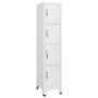 Locker cabinet with 4 compartments 38x45x180 cm by vidaXL, Lockers and storage cabinets - Ref: Foro24-244475, Price: 184,91 €...