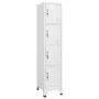 Schließfachschrank mit 4 Fächern 38x45x180 cm von vidaXL, Schließfächer und Lagerschränke - Ref: Foro24-244475, Preis: 164,61...