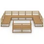 Gartenmöbel-Set 11-teilig aus massivem Kiefernholz von , Gartensets - Ref: Foro24-3076212, Preis: 754,77 €, Rabatt: %