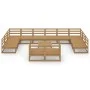 Garden furniture set 13 pieces solid pine wood by , Garden sets - Ref: Foro24-3076227, Price: 886,51 €, Discount: %