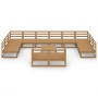 Gartenmöbel-Set 13-teilig aus massivem Kiefernholz von , Gartensets - Ref: Foro24-3076227, Preis: 885,94 €, Rabatt: %
