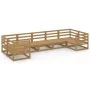 Gartenmöbel-Set 7-teilig aus massivem Kiefernholz von , Gartensets - Ref: Foro24-3076252, Preis: 451,64 €, Rabatt: %