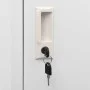 Locker cabinet with 4 compartments 38x45x180 cm by vidaXL, Lockers and storage cabinets - Ref: Foro24-244475, Price: 164,61 €...