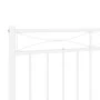Kopfteil aus weißem Metall, 193 cm von , Kopf- und Fußteile - Ref: Foro24-373777, Preis: 34,58 €, Rabatt: %