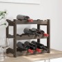 Wine rack for 12 bottles solid gray pine wood by , Wine racks - Ref: Foro24-373377, Price: 23,21 €, Discount: %