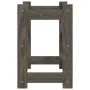 Wine rack for 12 bottles solid gray pine wood by , Wine racks - Ref: Foro24-373377, Price: 22,75 €, Discount: %