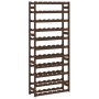 Wine rack for 77 bottles solid brown pine wood by , Wine racks - Ref: Foro24-373394, Price: 64,03 €, Discount: %