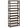 Wine rack for 77 bottles solid brown pine wood by , Wine racks - Ref: Foro24-373394, Price: 64,03 €, Discount: %