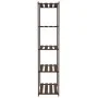 5-stufiges Regal aus massivem braunem Kiefernholz, 80 x 38 x 170 cm von , Industrieregale - Ref: Foro24-373396, Preis: 72,54 ...