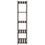 Estantería de 5 niveles madera maciza pino marrón 80x38x170 cm de , Estanterías industriales - Ref: Foro24-373396, Precio: 74...