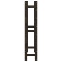 Wine rack for 56 bottles solid black pine wood by , Wine racks - Ref: Foro24-373404, Price: 56,36 €, Discount: %