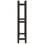Wine rack for 56 bottles solid black pine wood by , Wine racks - Ref: Foro24-373404, Price: 60,39 €, Discount: %