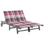 Gartenliege für 2 Personen und Kissen massives Akazienholz von , Liegen - Ref: Foro24-3061402, Preis: 393,93 €, Rabatt: %